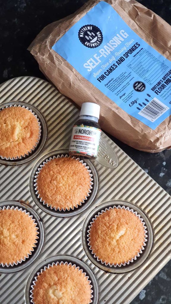 Easy Vanilla Cupcakes with Video
