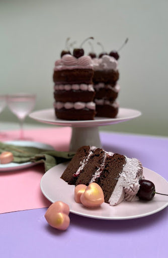 Pink Forest Gateau