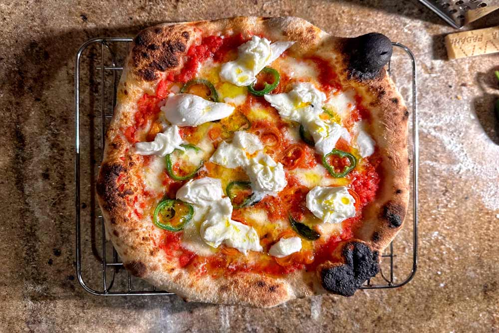 Rich's Buffalo Mozzarella Deluxe Pizza Recipe - Cotswold Flour