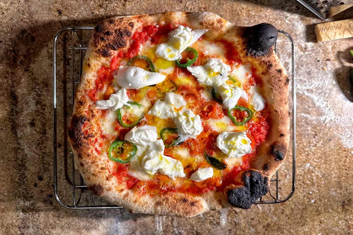 Rich's Buffalo Mozzarella Deluxe Pizza Recipe