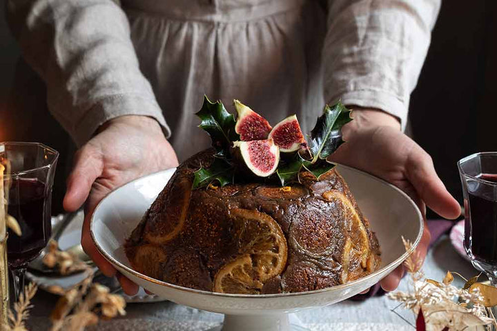 Aimee’s Fig, Date, & Orange Blossom Christmas Pudding Recipe