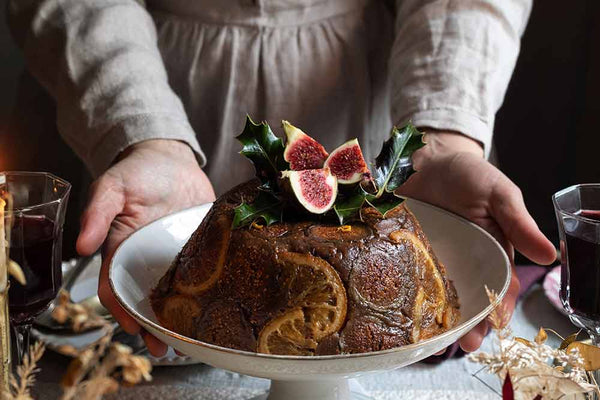 Aimee’s Fig, Date, & Orange Blossom Christmas Pudding Recipe