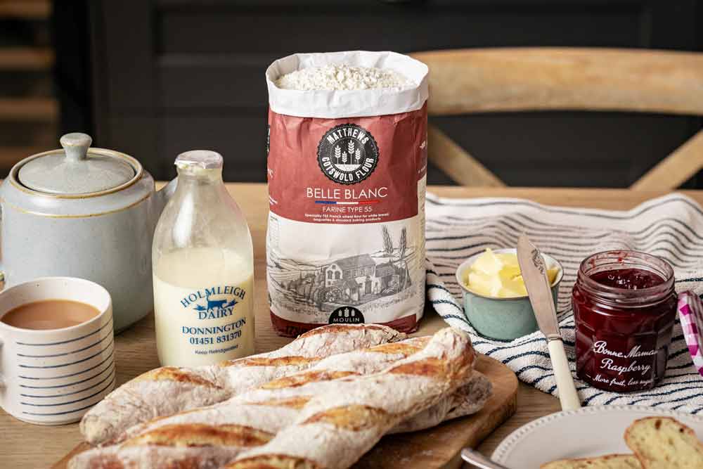 Rustic French Demi Baguettes Recipe