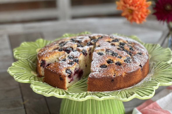 Blackberry & Ricotta Cake Recipe