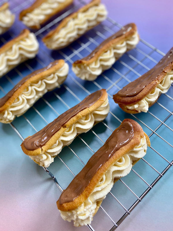 Chocolate Orange Eclairs