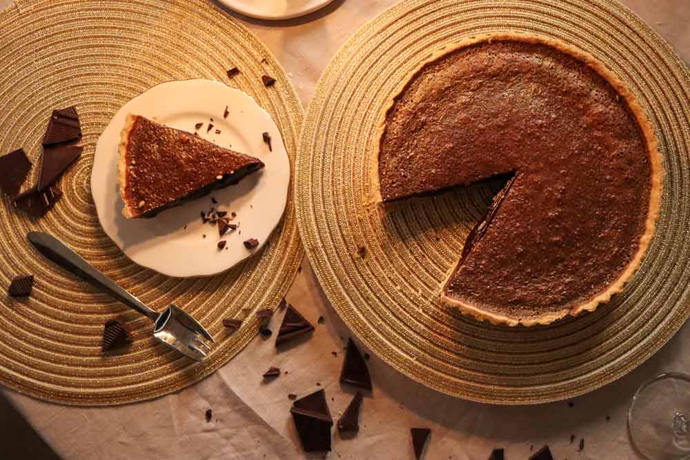 Decadent Salted Chocolate Fondant Tart Recipe