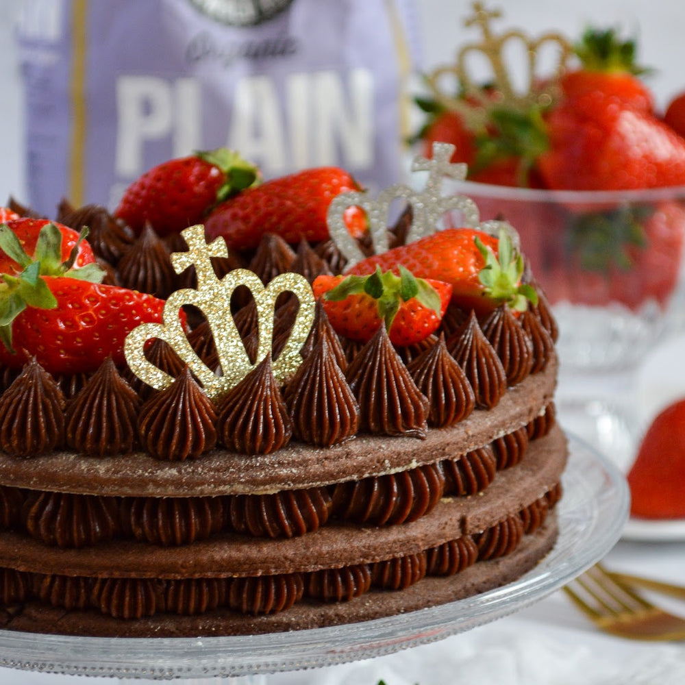 Chocolate Cream Tart Cake