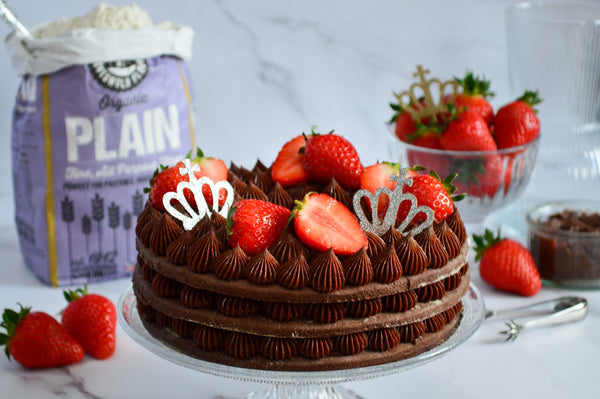 Chocolate Cream Tart Cake