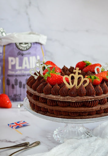 Chocolate Cream Tart Cake