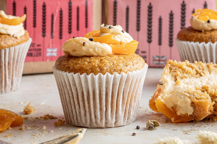 Apricot & Cardamom Spelt Muffins Recipe