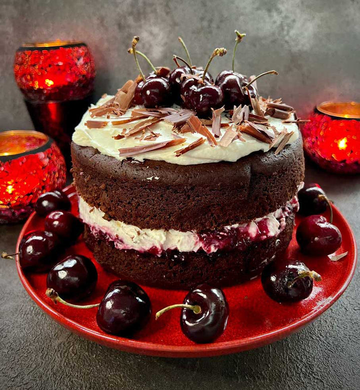 The Ultimate Cherry Chocolate Cake