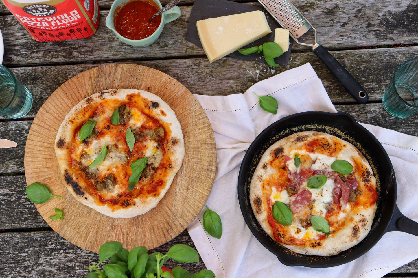 Frying Pan Pizza Recipe