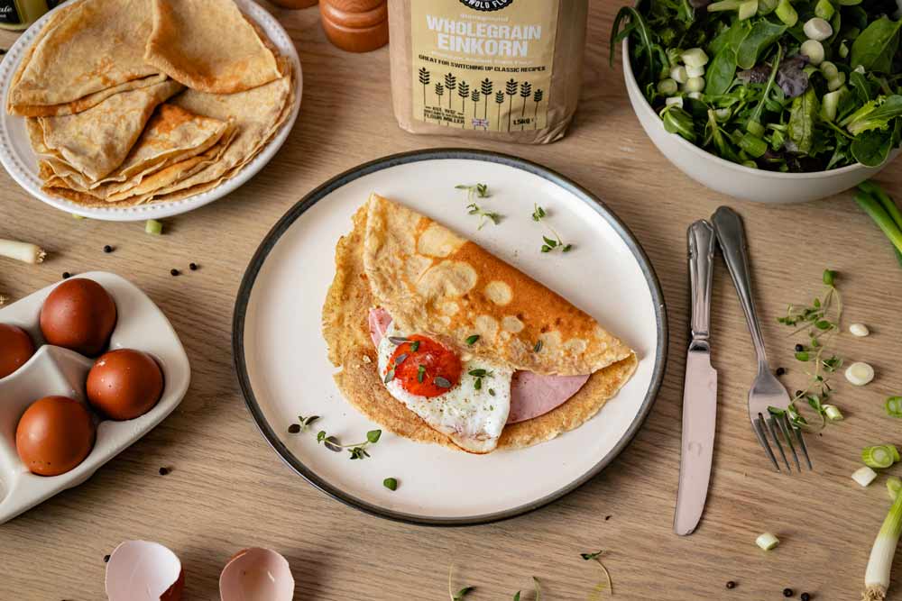 Ancient Grain Crêpes Recipe