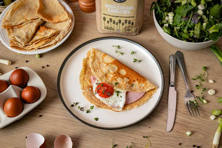 Ancient Grain Crêpes Recipe