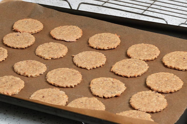 Rapid Hazelnut Einkorn Sourdough Crackers Recipe
