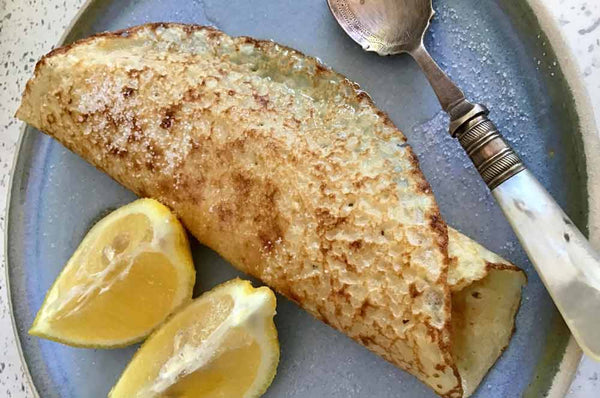 Rapid Sourdough Ancient Grain Crêpes Recipe