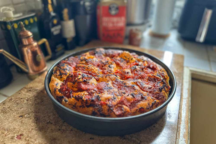 Oak Smoked Tomato Pesto Focaccia Recipe