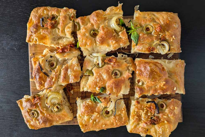 No Knead Focaccia Recipe