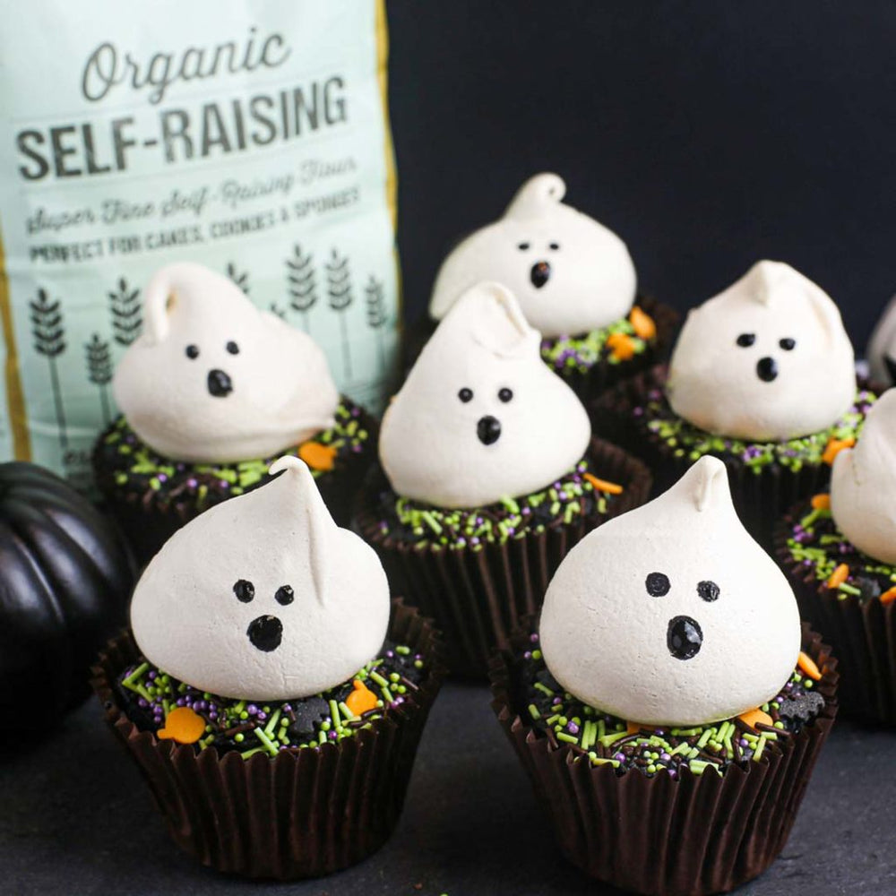 Spooktacular Ghost Cupcakes Recipe