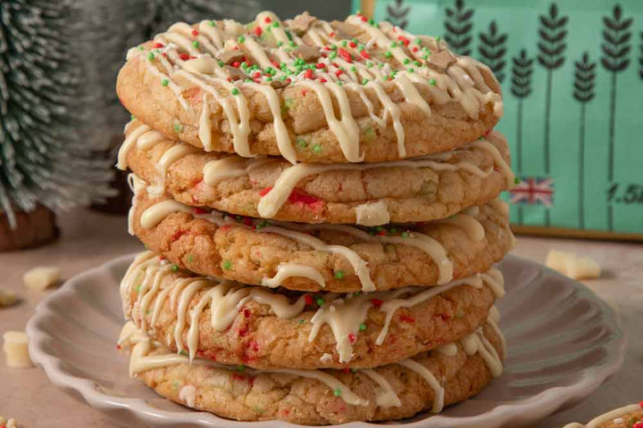 Kat's White Chocolate Christmas Cookies
