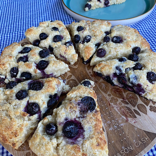 Marc's Clotted cream Blueberry Scones