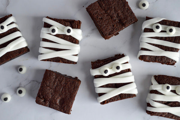 Halloween Mummy Brownies Recipe