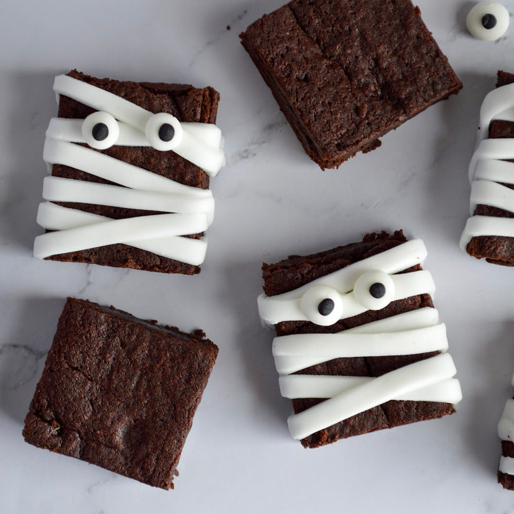 Halloween Mummy Brownies Recipe