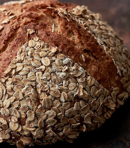 Elaine's Oat Crusted Einkorn Sourdough Master Loaf Recipe