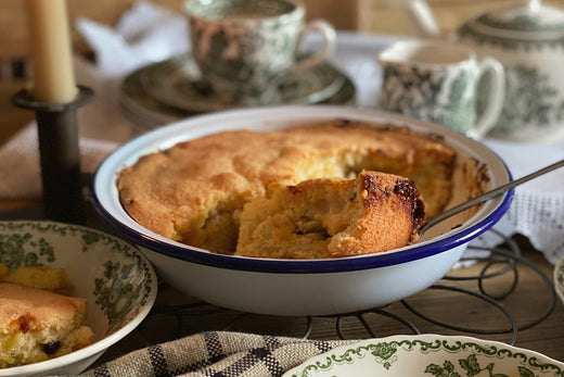 Old Fashioned Fruit Curd Sponge Pudding Recipe