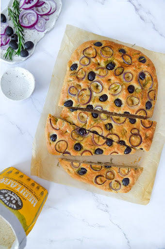 Onion and Olive Focaccia