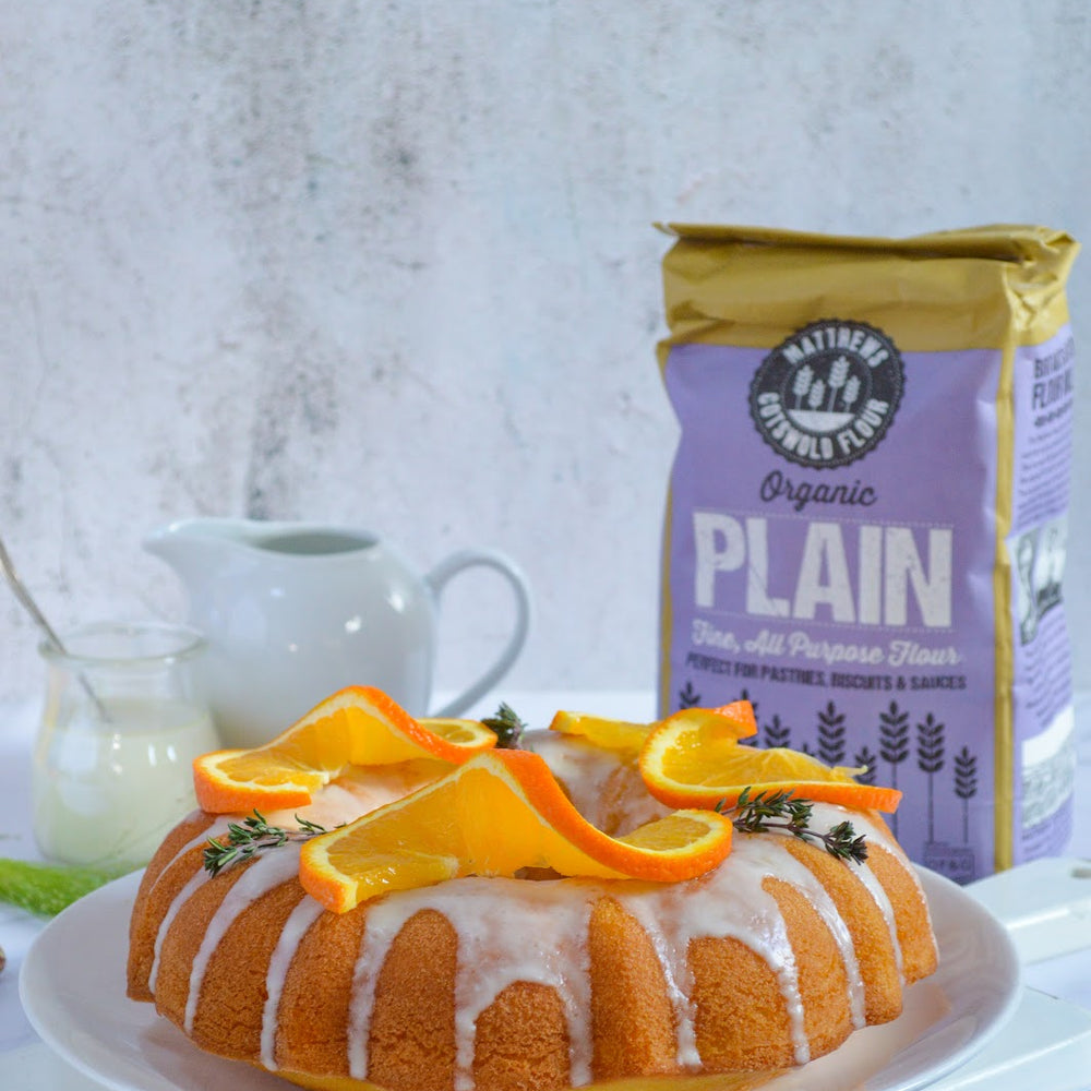 Orange Blossom Bundt Cake
