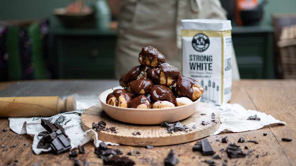 Profiteroles with Hot Chocolate Sauce