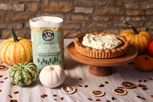Regenerative Pumpkin Pie Recipe - Cotswold Flour