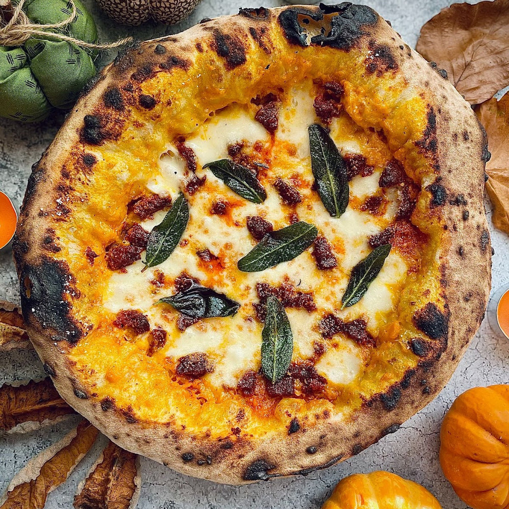Pumpkin Spiced Latte Pizza