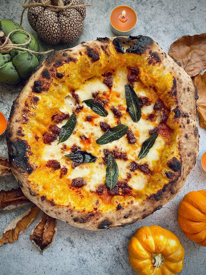 Pumpkin Spiced Latte Pizza