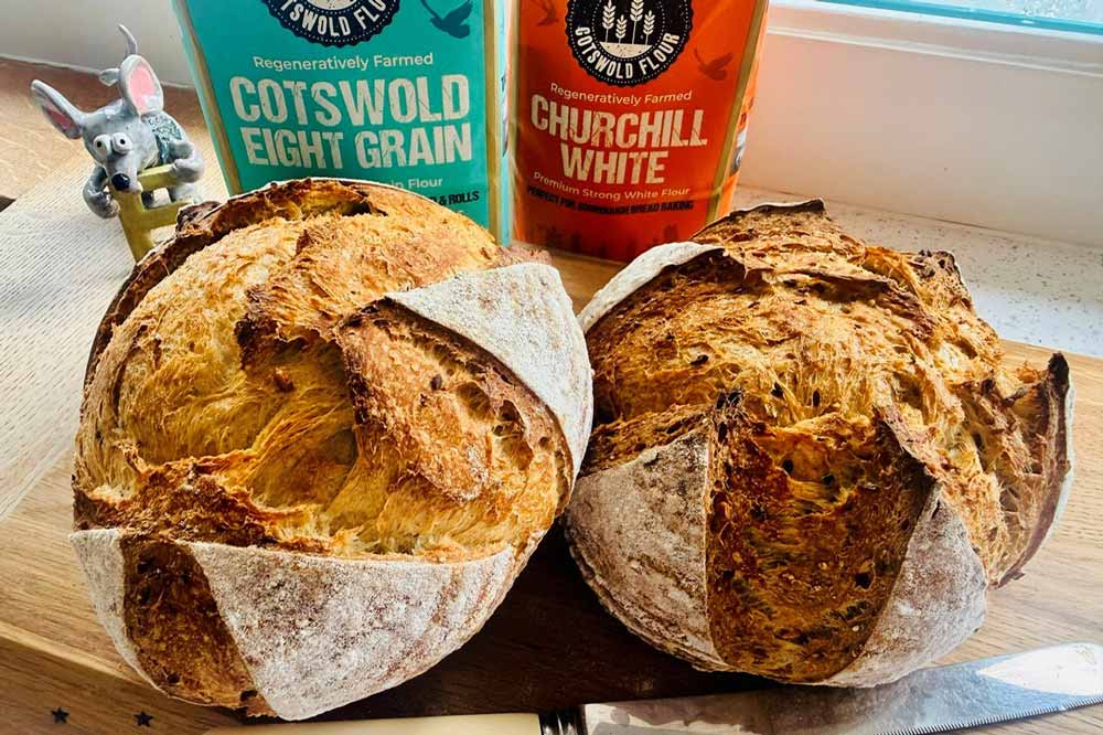 Regen Churchill and Eight Grain Loaf Recipe