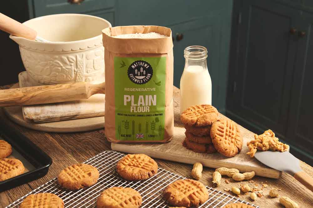 Salted Peanut Butter Cookies Regen Recipe - Cotswold Flour