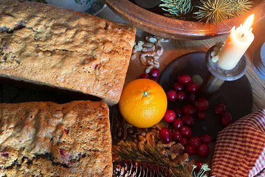 Michelle’s Orange, Cranberry & Walnut Loaf