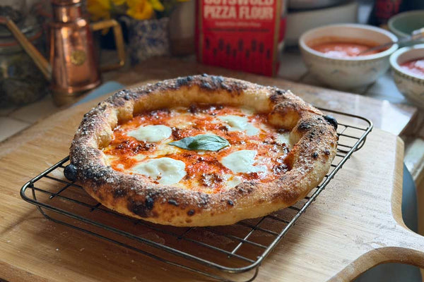 Vodka Sauce, Chorizo Crumble & Buffalo Mozz Pizza Recipe