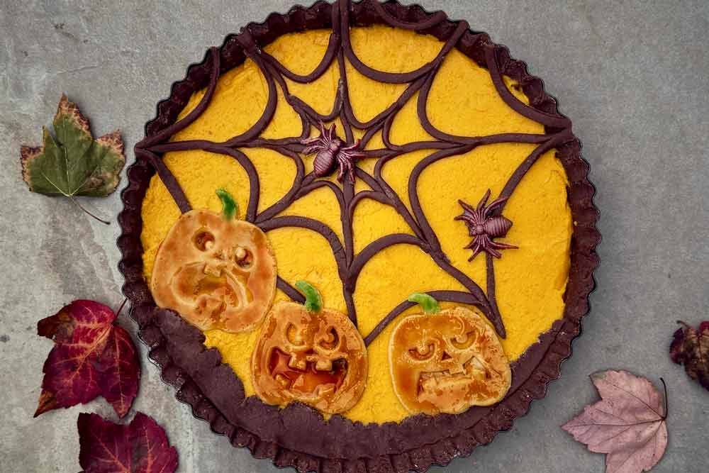 Pumpkin & Amaretti Tart with Ricotta Recipe - Cotswold Flour