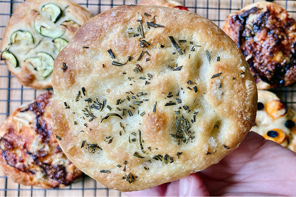 Sofia’s Focaccine Estive - Summer Mini Focaccia