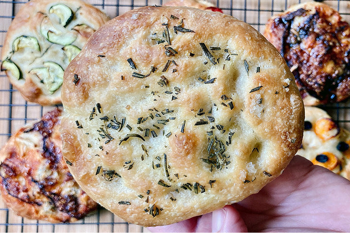 Sofia’s Focaccine Estive - Summer Mini Focaccia