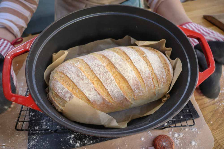 Spelt & Rye Swirled Bloomer Loaf Recipe
