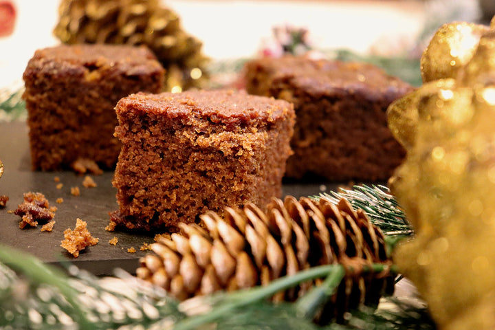 Sticky Gingerbread Latte Cake