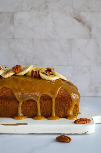 Sticky Toffee Banana Bread