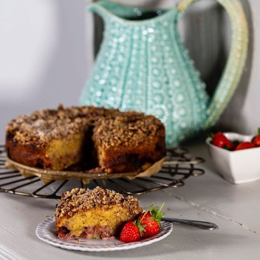 Susie’s Strawberry Streusel Cake