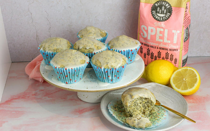 Vegan Lemon Poppyseed Muffins