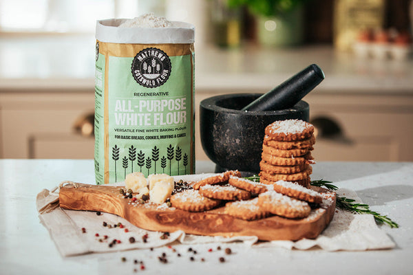 Gruyere & Black Pepper Savoury Biscuits