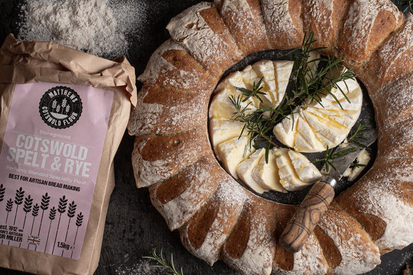 Spelt and Rye Bread Ring Recipe