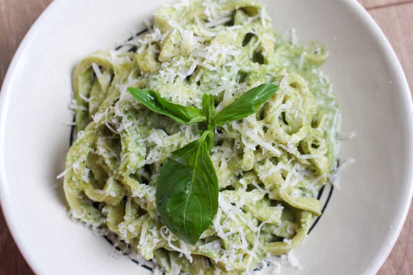Homemade Pesto Pasta Recipe